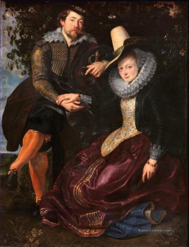 Peter Paul Rubens Werke - Der Künstler und seine erste Frau Isabella Brant in der Geißblattlaube Barock Rubens